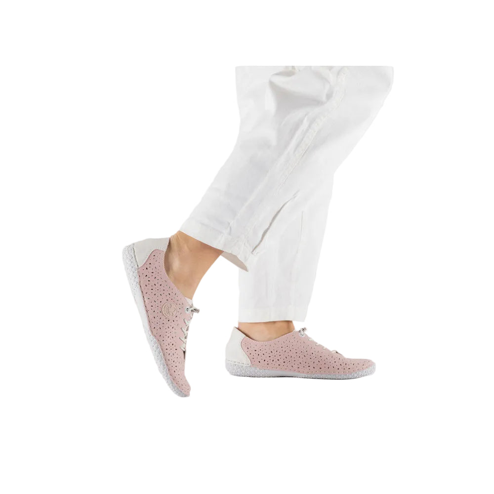 Rieker Womens Shoe 43656-31 Pink
