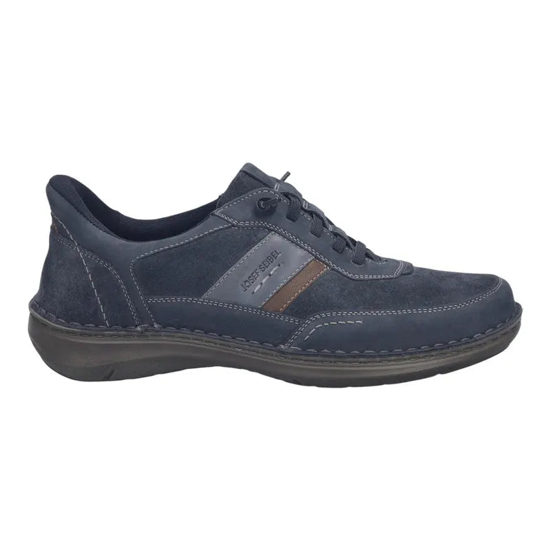Josef Seibel Mens New Anvers 26 Shoe Indigo-Kombi
