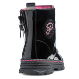 Pablosky Girls Boot 453519 Black Patent