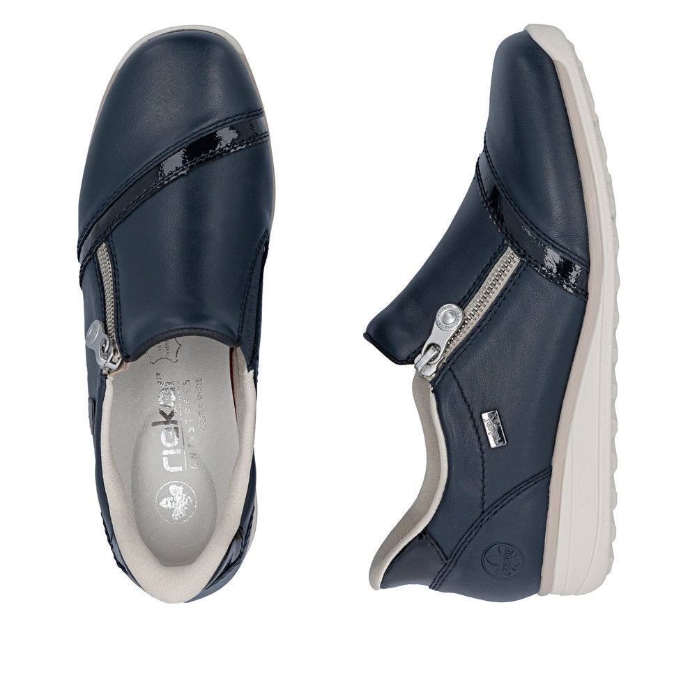 Rieker Womens Shoe 47264-14 Blue