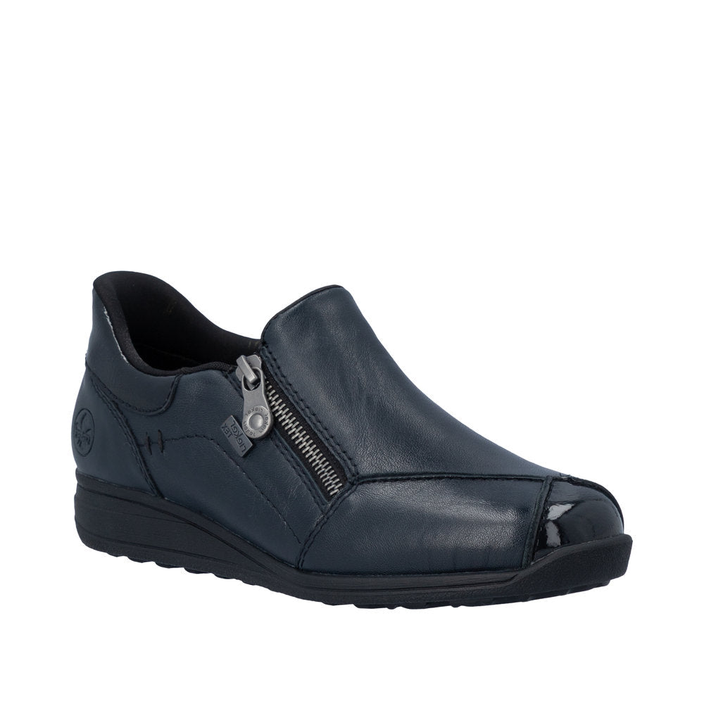 Rieker Womens Shoe 47267-14 Navy