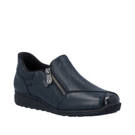 Rieker Womens Shoe 47267-14 Navy