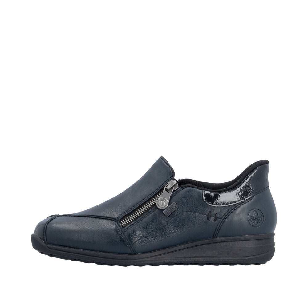 Rieker Womens Shoe 47267-14 Navy