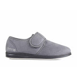 Padders Mens Slippers Harry Dark Grey