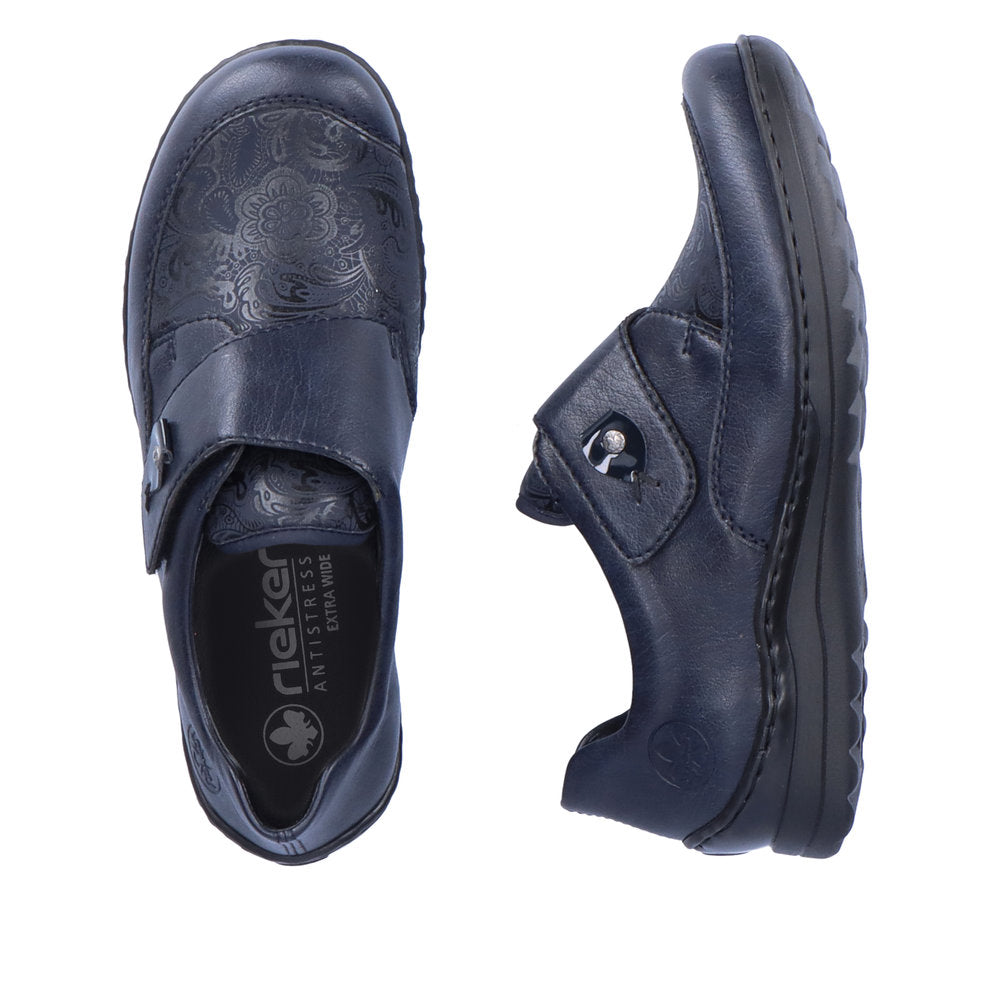 Rieker Womens Shoe 48951-14 Blue