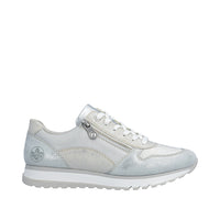 Rieker Womens Trainer 49003-91 Silver/Platinum