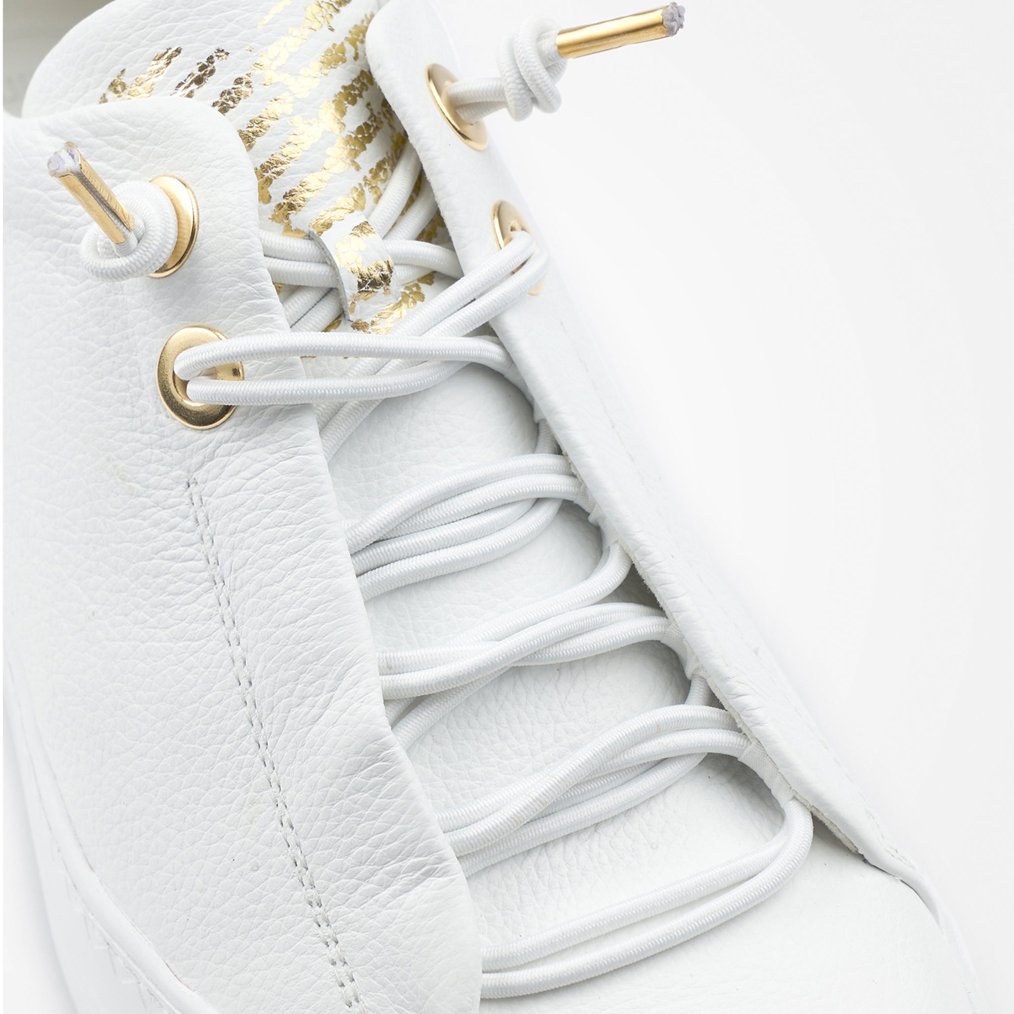 Paul Green Womens Trainer 5017 White/Gold
