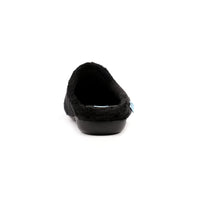 Lunar Womens Slipper Buffy Black