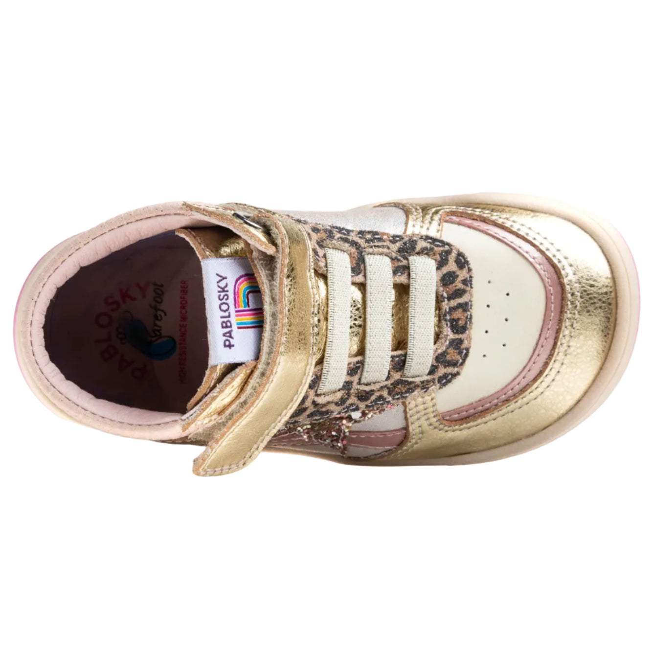 Pablosky Girls Boot 522881 Gold/Pink