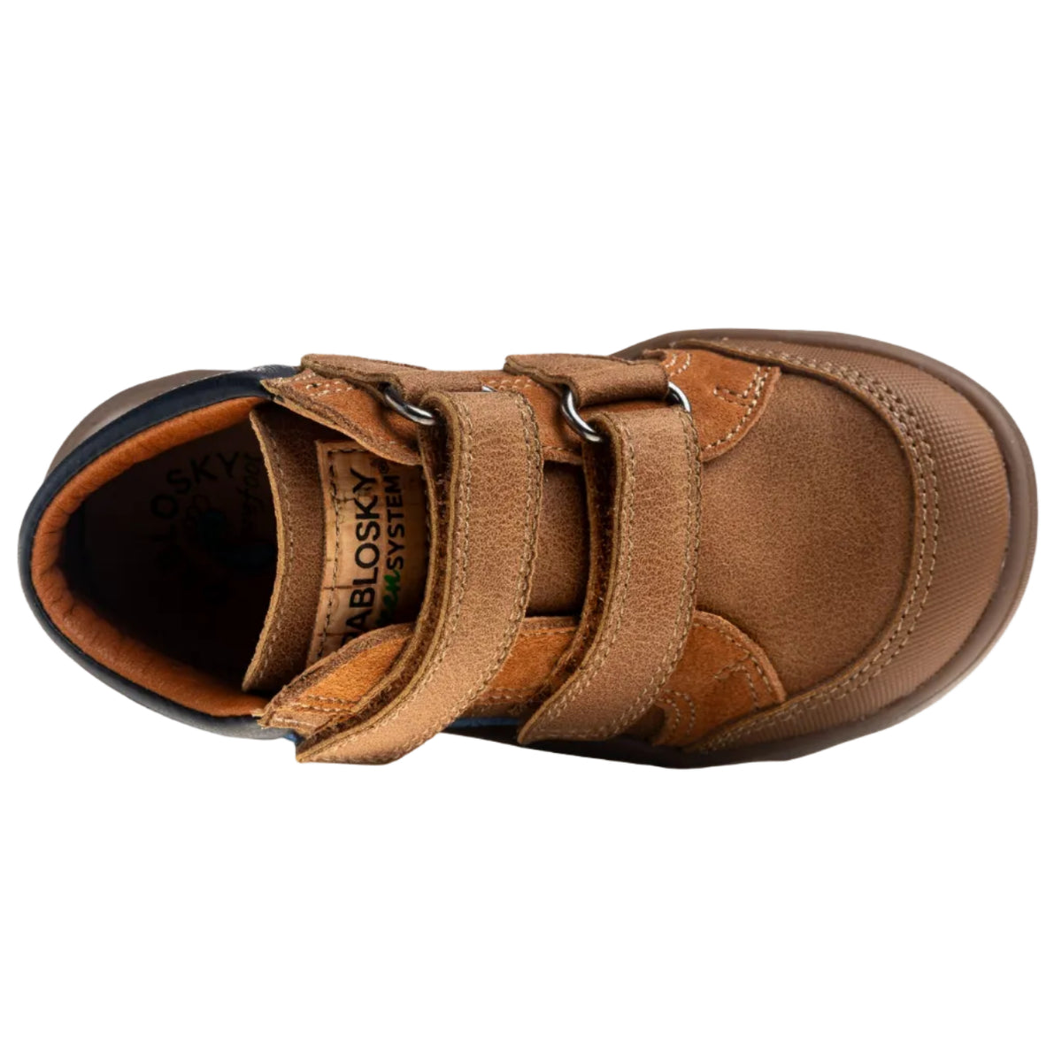 Pablosky boys' tan leather boot
