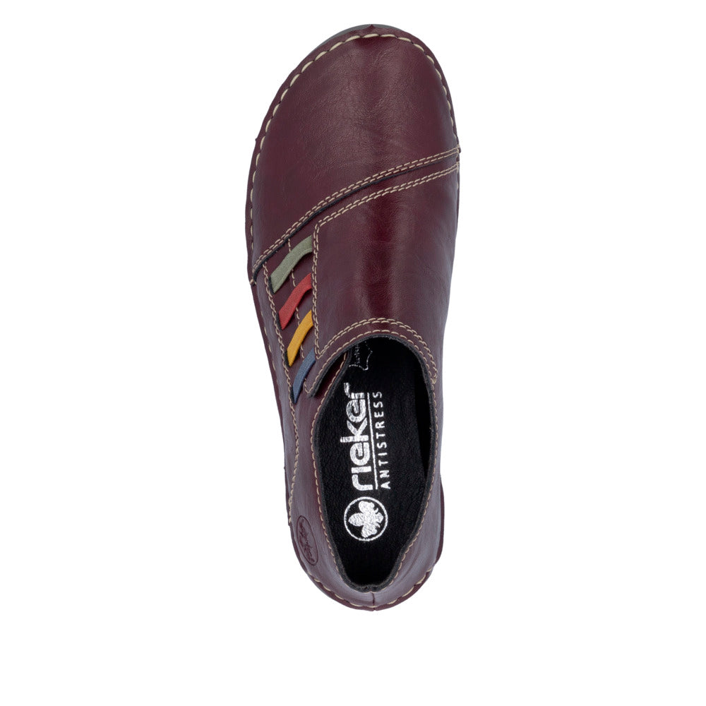Rieker Womens Shoe 52560-30 Red