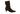 Paul Green women's brown leather boot