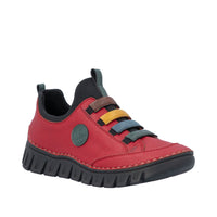 Rieker Womens Shoe 57550-33 Red