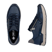 Rieker Womens Trainer 58902-14 Blue