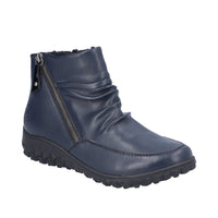 Rieker Womens Ankle Boot 59585 Navy