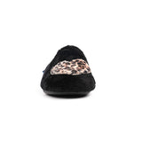 Lunar Womens Slipper Buffy Black