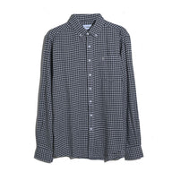 Farah Mens Shirt Thurston Long Sleeved Pine