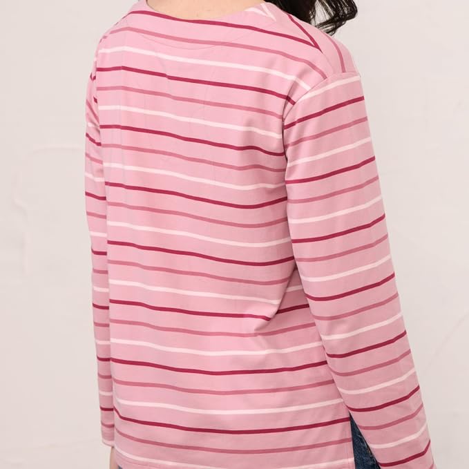 Lighthouse Womens Causeway II Long Sleeve Top Wild Rose/Pink/Berry Stripe