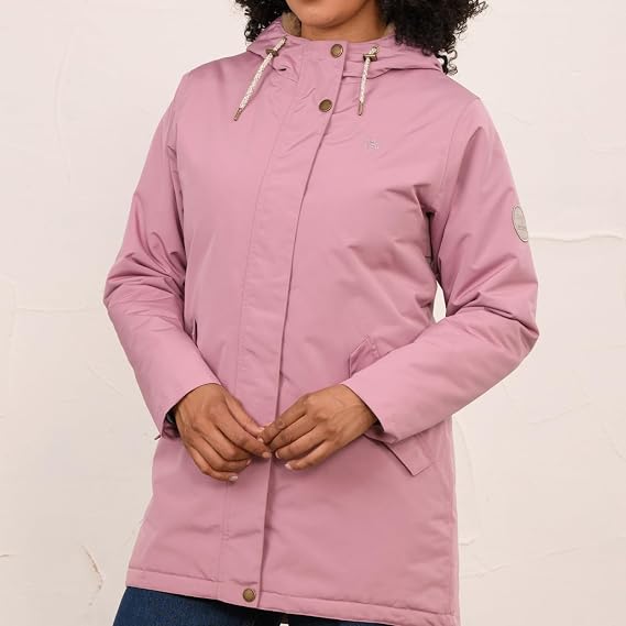 Lighthouse women's Scarlet coat in wild rose pink