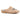 Lunar women's beige leopard print slipper
