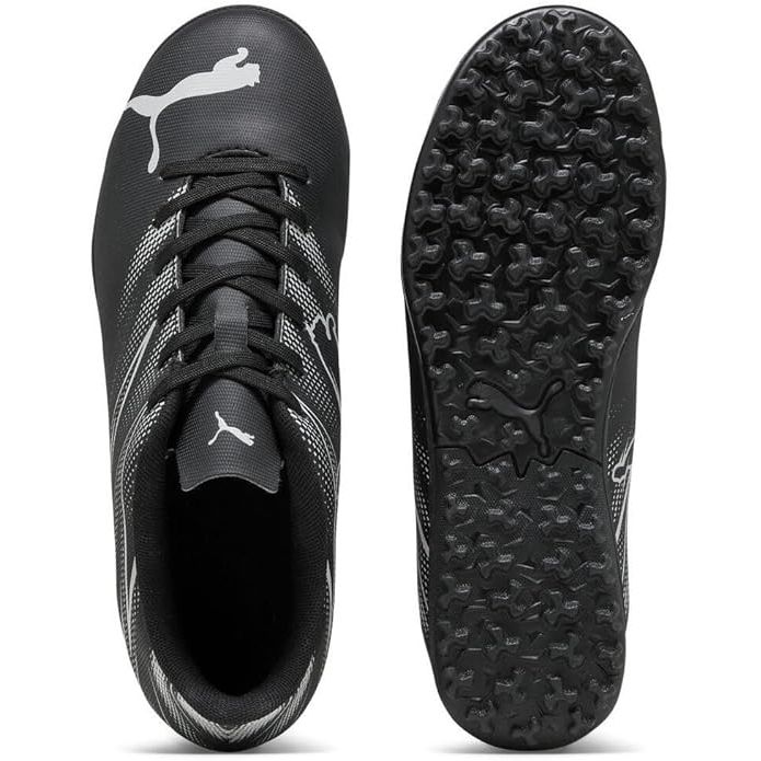 Puma Junior Football Boots Attacanto II TT Puma Black/Puma White
