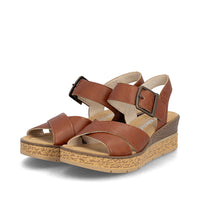 Rieker Womens Sandal 63795-22 Brown