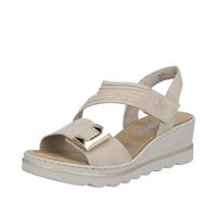 Rieker Womens Sandal 67410-62 Beige