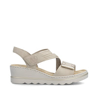 Rieker Womens Sandal 67410-62 Beige