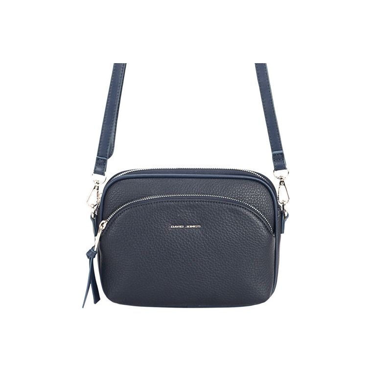 David Jones women's navy cross body bag with adjustable shoulder strap