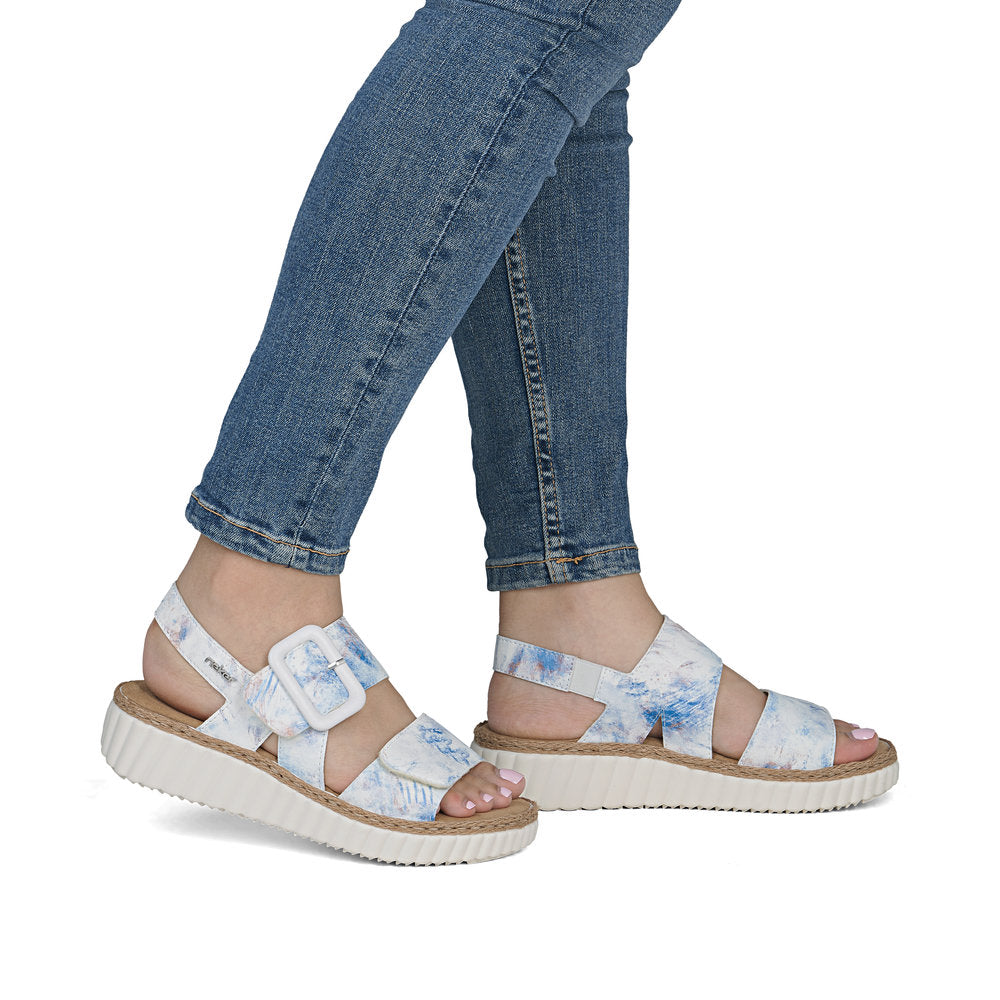 Rieker Womens Sandal 69260-90 Multi