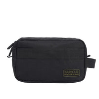 Barbour International men's black bag with zip