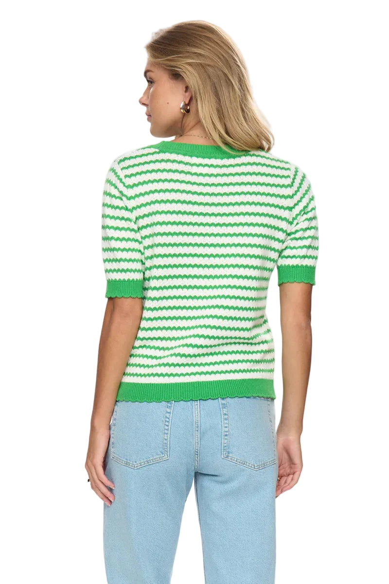 Numph Womens Numari Pullover Classic Green