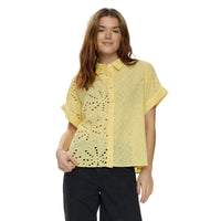 Numph Womens Nupalma Sleeveless Shirt Popcorn