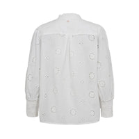 Numph Womens Nusammy Shirt Bright White