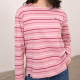 Lighthouse Womens Causeway II Long Sleeve Top Wild Rose/Pink/Berry Stripe
