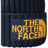 The North Face Heritage Ski Tuke men's summit navy and gold beanie hat
