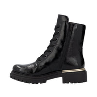 Rieker Womens Boot 72607-00 Blac Combi