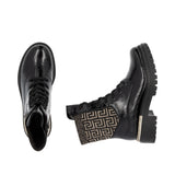 Rieker Womens Boot 72607-00 Blac Combi