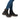 Rieker 72617 women's black lace-up ankle boot with inside zip and fleece lining