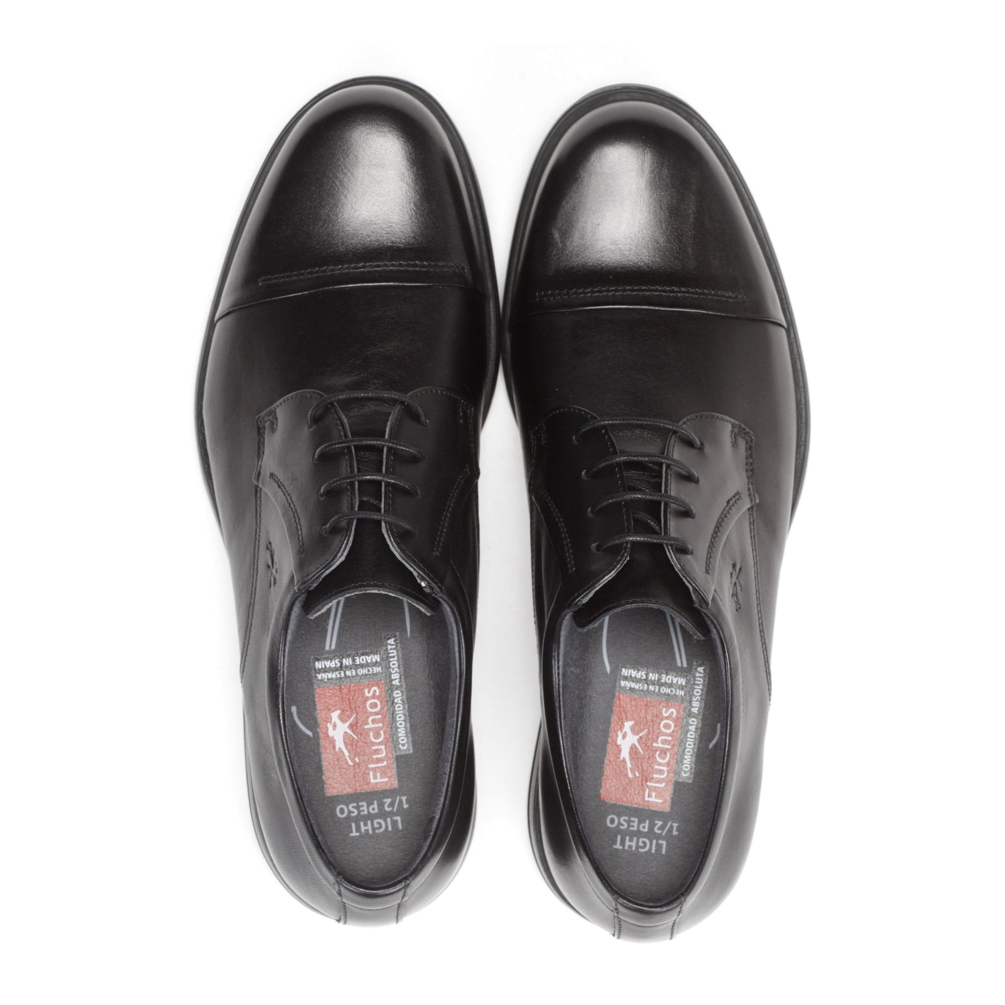 Fluchos Mens Shoe 8468 Natural Black