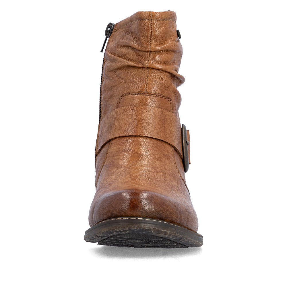 Rieker Womens Ankle Boot 74857-22 Brown