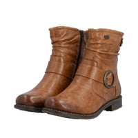 Rieker Womens Ankle Boot 74857-22 Brown