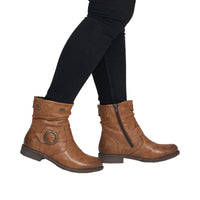 Rieker Womens Ankle Boot 74857-22 Brown