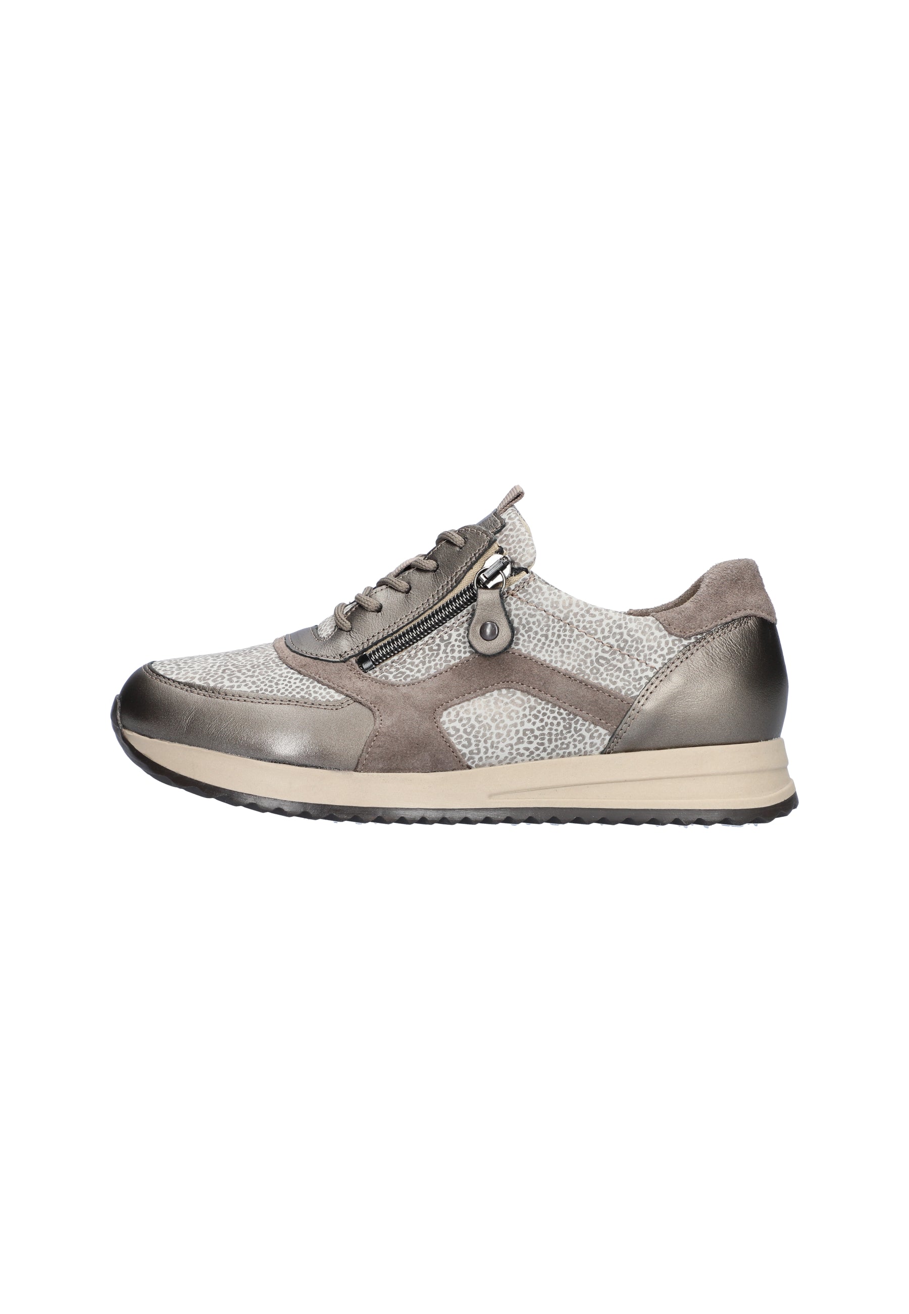 Waldlaufer Womens Trainer 752004 Schiefer grau mouse