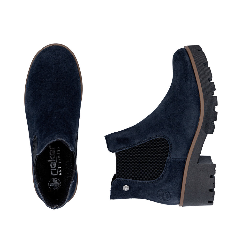 Rieker Womens Boot 79265-14 Blue
