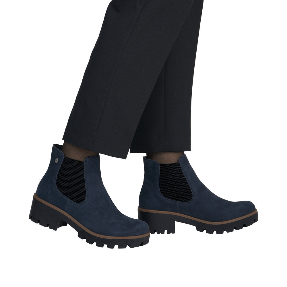 Rieker Womens Boot 79265-14 Blue