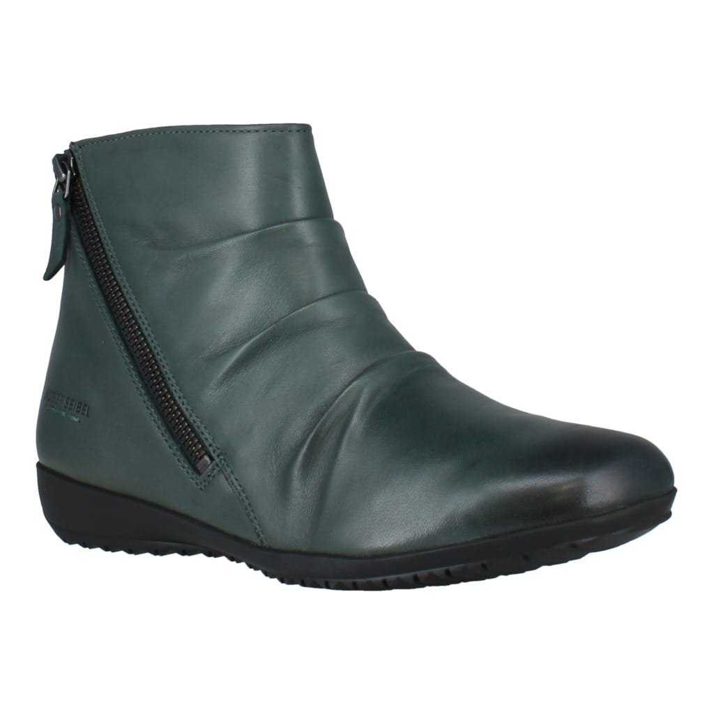 Josef Seibel women's green leather boot