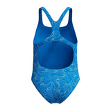 Speedo Girls Swimsuit HyperBoom Allover Medalist Blue