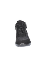 Waldlaufer Womens Ankle Boot 815M80 Schwarz
