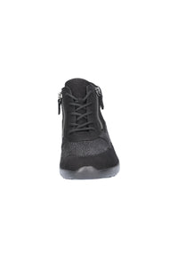 Waldlaufer Womens Ankle Boot 815M80 Schwarz